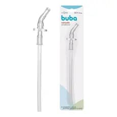 Kit 2 unidades Refil Canudo em Silicone Buba Garrafa Copos Repositor