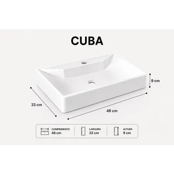 CUBA AURORA (Somente a cuba)
