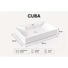 CUBA AURORA (Somente a cuba)