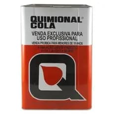 Cola De Contato Universal adesiva Quimional Lata com 18L / Cola de Sapateiro