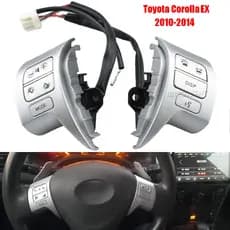Novo Para TOYOTA Corolla EX 2010 2011 2012 2013 2014 Interruptor De Controle De Áudio Do Volante