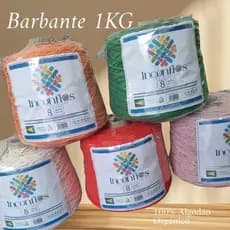 BARBANTE CRU E COLORIDO FIO 6 e 8