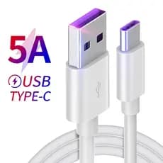 Cabo Turbo Power Usb Tipo C Original Resistente Colorido Type C