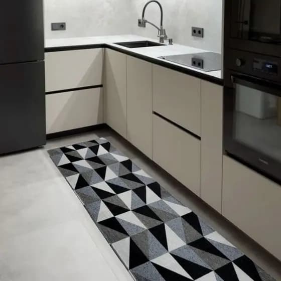 Tapete Passadeira Antiderrapante P/ Cozinha- Sala- Quarto- Porta de Entrada - 50cm×1,40m