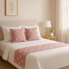 Kit Peseria + Capas de Almofadas Decorativas 40cm X 40cm Em Piquet