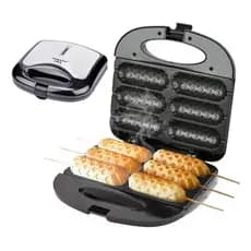 Máquina Crepe Hot Dog Quejo Linguiça 750w sokany 110-220v