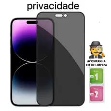Película de vidro 3D Privacidade Anti Spy Para IPhone 17 11 12 13 14 15 16 16E PLUS PRO MAX air  6 7 8 X XR XS mini 17E