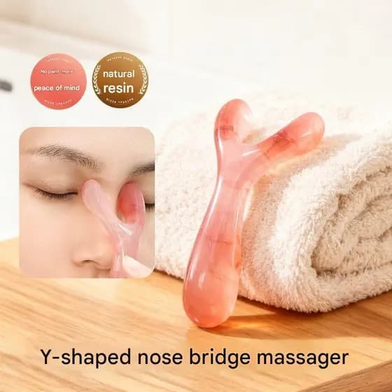 Nariz Mais Magro Massageador Guasha Placa Vara Levantador Shaper V Rosto Jawline Ferramenta De Cuidados Com A Pele Facia