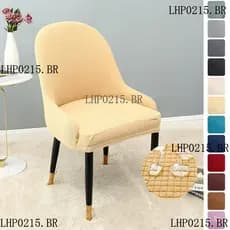 Impermeável Poltrona Capas De Cadeira De Jantar Banquete De Lã Elástica Cobre Stretchable Especial Em Forma De Protetor