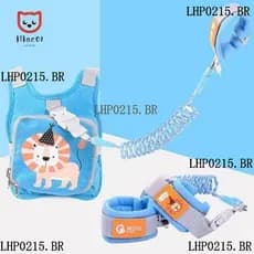 Pulseira à prova de perda, cinto dobrável para crianças Leash Toddler Harness, dinossauro ajustável 123