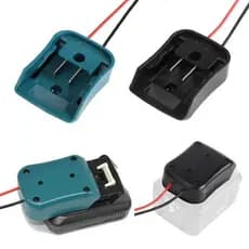 Adaptador De Bateria Para Makita 10.8V-12V De Íon-Lítio Rodas 12V Com 14 Fios AWG