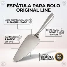 Espátula Pá Para Servir Cortar Bolo Em Aço Inoxidável