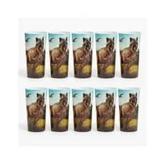 kit 10 Copos 350ml Dinossauros Plastico Festa