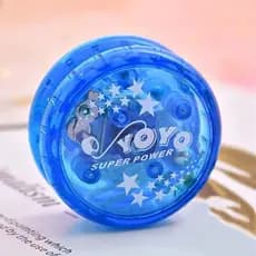 KIT 12 Ioiô Infantil Colorido - Yoyo super resistente que acende ao rodar