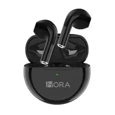 Fone de Ouvido Sem Fio 1Hora Aut119n Bluetooth 5.3 Preto