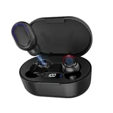 Fone de Ouvido Sem Fio 1Hora Aut114n Blurtooth 5.3 Preto