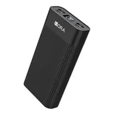 Bateria Portátil 1Hora Gar117n Power Bank 20000mAh Preta