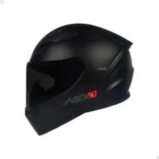 Capacete para moto integral ASX City Preto fosco