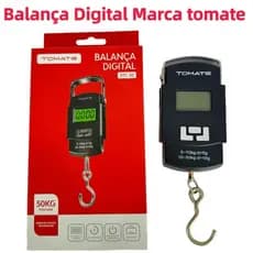 Balança De Mão Digital Portátil Para Bolsa Mala Peixe de Até 50kg STC-02