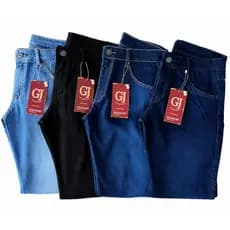 Kit 5 Calça Jeans Masculina Slim Elastano Lycra e  Algodão