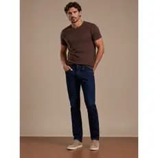 Calça Jeans Masculina Skinny Slim Elastano Lycra Premium
