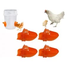 Bico Alimentador Comedouro Automático para Galinhas Aves