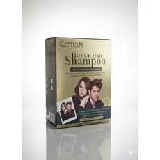 Kit 10 Sachês Shampoo Escurecedor- Cabelos Brancos para Castanho 25ml