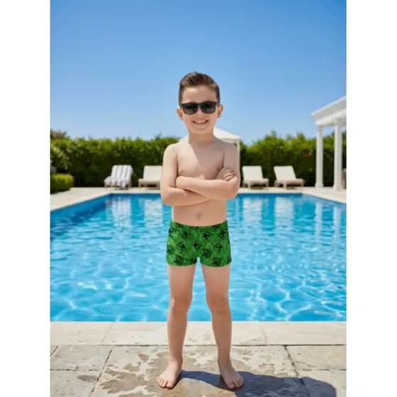 Sunga Infantil Box fôrro Interno Cordão de Regulagem ENVIO IMEDIATO
