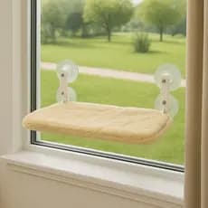 Cama Gato Suspensa Janela Ventosa Rede Caminha Conforto Pet Premium
