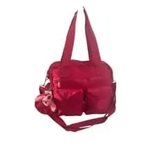 Bolsa Grande  Academia Transversal Lona Fitness Feminina Tactel Mala de Mão Faculdade