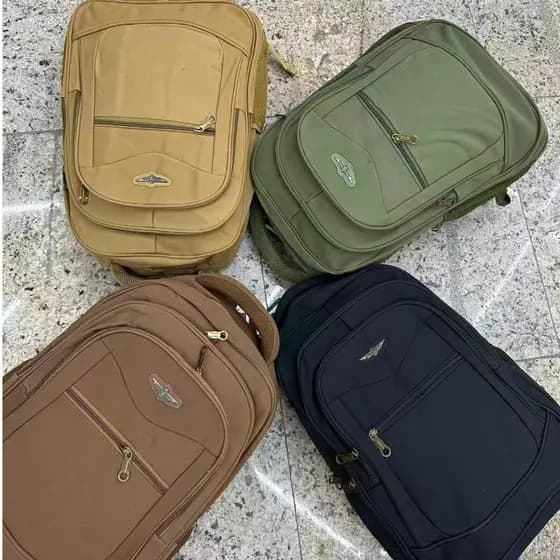 Mochila lona Masculino Grande Reforçada Viagem Trabalho