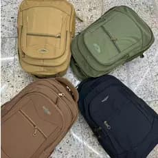 Mochila lona Masculino Grande Reforçada Viagem Trabalho
