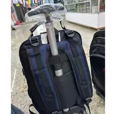 Mochila com rodinho Feminina Masculina Grande 50 Litros  Unissex Cabo de Alça Faculdade Escolar Trabalho