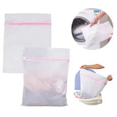 Kit 5 Saco Protetor Roupa Delicada Íntima Lavar Máquina Organizar Mala Viagem