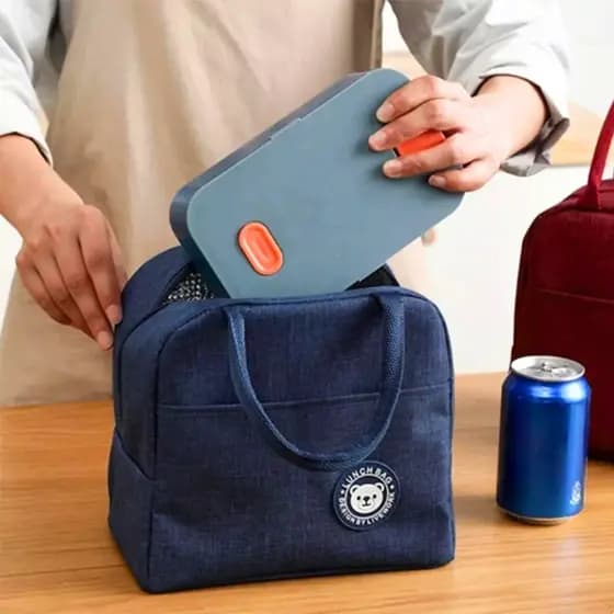 Bolsa Térmica Feminina Masculina Porta Marmita Lanche Bebida