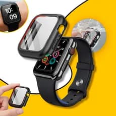 Capa case acrílico com vidro compativel apple watch ultra 46 42 mm