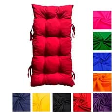 Almofada 110x50 Super Confortável Para Cadeiras de Bambu Vime