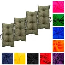 Kit 4 Almofadas 95x45 para Cadeira de Bambu Super Cheia Conforto e Luxo
