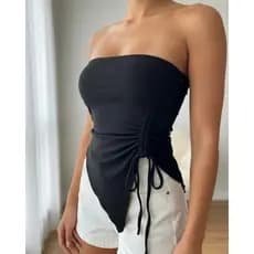Cropped Feminino Tomara que caia Top Feminino