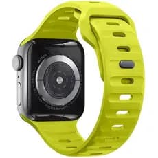 Silicone Pulseira Para Apple Watch Ultra 49mm 44mm 45mm 41mm 40mm 42mm 38mm 46mm iWatch 10 11 Pulseira Esportiva Macia