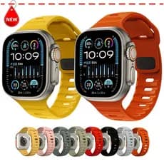 Kit Silicone Esportiva Pulseira+PC Mudar Para Ultra Capinha Capa Para Apple Watch 10 11 42mm 46mm iWatch Band+Case
