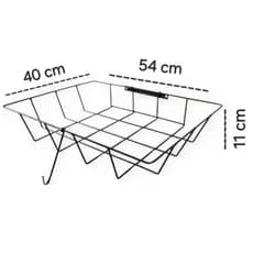 Lixeira Retrátil de Parede Muro Portão Anticorrosiva + kit de Instalação