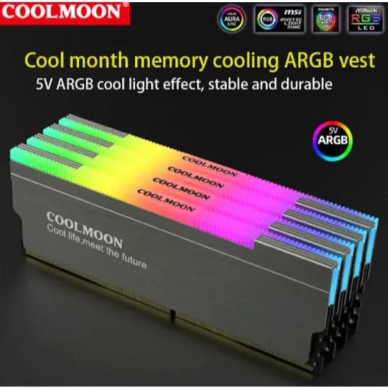 memória ram ddr3 8 e 4gb  argb ddr3 1333 MHz