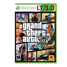 Gta 5 Grand Theft Auto V Xbox 360 Descloqueado LT 3.0 Mídia Física