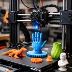 Impressão 3D com filamento PLA,ABS,PETG