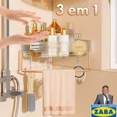 Prateleiras Suporte Com Alto Adesivos Para Parede Banheiro Cozinha Lavanderia Shampoo E Sabonete
