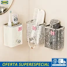 Toiletries Acrílico Caixa De Armazenamento Para Banheiros Com Padrão Glacier Organizador Multifuncional Luxo
