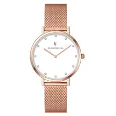 Relógio Feminino Flor de Lis Rose Gold Masie Shine Rose 32mm Design Sofisticado e Moderno