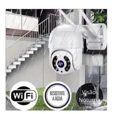 Camera Ip A8 YOOSEE Wifi Externa Hd Sensor De Movimento Ptz Speed Dome a Prova Agua Zoom 2 Antena