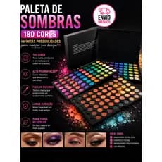 Conjunto De Paleta De Sombras 180 Cores Maquiagem Profissional Magic Make
